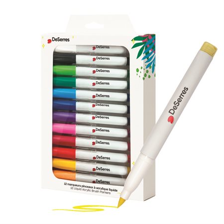 Ensemble de marqueurs acryliques