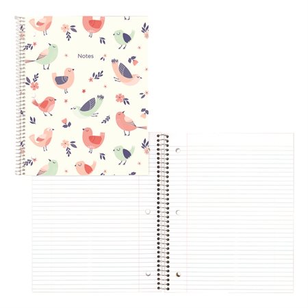 Cahier à spirale