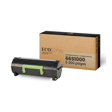 Cartouche de toner remise à neuf (Alternative à Lexmark 66S1000)