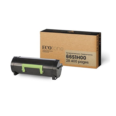 High Yield Remanufactured Toner Cartridge (Alternative to Lexmark 66S1H00)