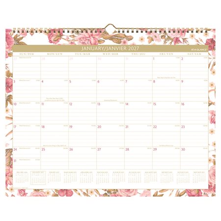 Badge Wall Calendar