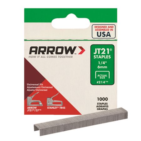 1 / 4 in Staples
