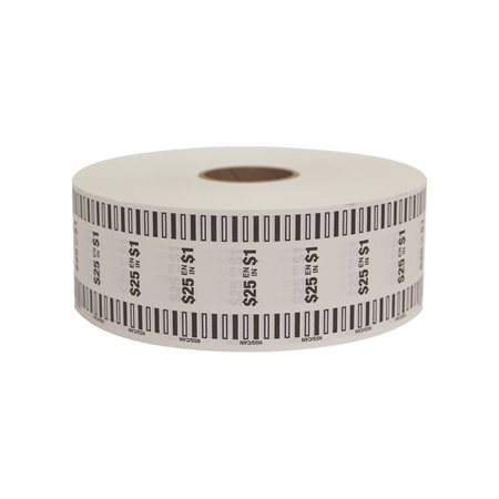 Rouleau automatique pour pièces d’un dollar