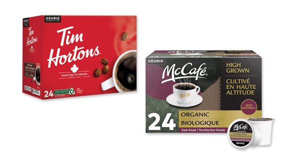 Dosettes de café et breuvages chauds