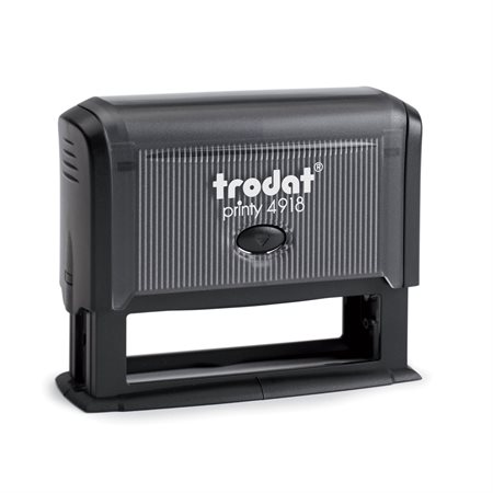 Timbre auto-encreur personnalisé Printy 4918 - 5/8" x 3" - max 2 lignes.