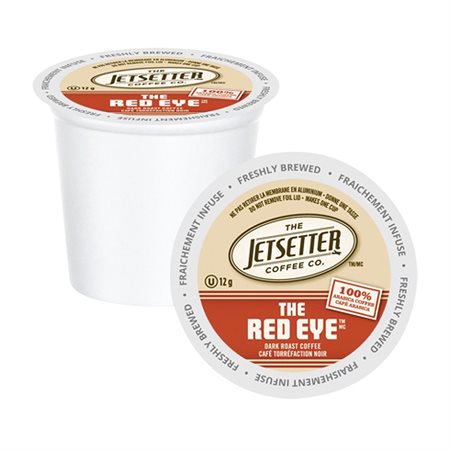 Dosettes de café The JetSetter™ The Red Eye torréfaction foncée