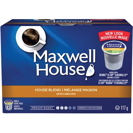 Dosettes de café Maxwell House® Mélange maison torréfaction moyenne