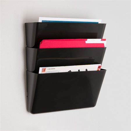 WALL STAKAFILE    *BLACK* 3 / PK