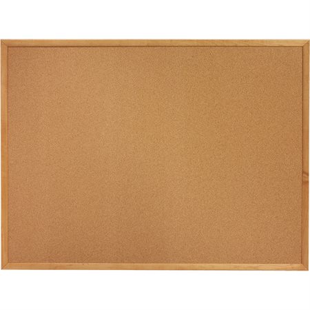 Tableaux de liège Cadre de chêne 18 x 24 po