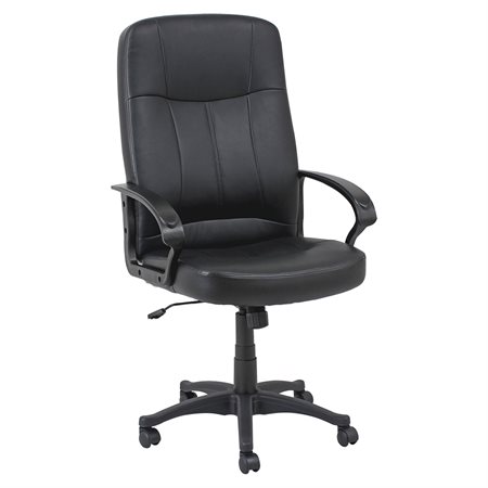 Fauteuil de direction Dossier haut 26 x 29-1/2 x 49-1/2"H