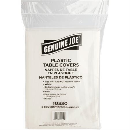 Jupe de table jetable Genuine Joe
