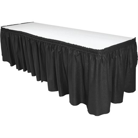 Jupe de table rectangulaire Genuine Joe