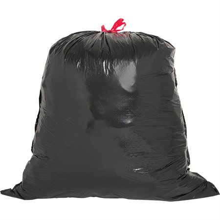 Flexible Drawstring Garbage Bags 30 x 32 in. black (box 42)