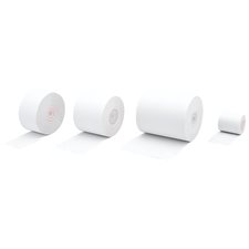 Rouleaux de papier pour calculatrice et caisse enregistreuse - 3 po x 138 pi - Boîte de 50