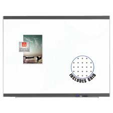 "Platinum Total Erase" magnetic white board Graphite frame 36 x 24"