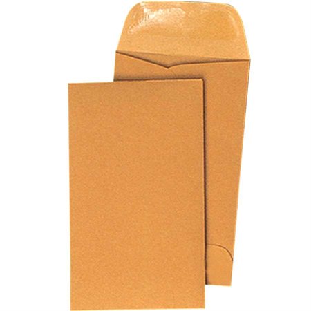 "Kraft" coin envelope 2-1/2 x 4-1/4"