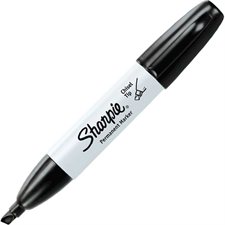 Marqueur permanent Sharpie® - Pointe biseautée - Noir
