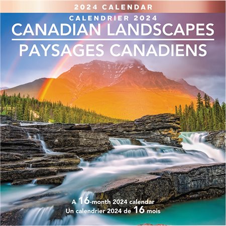 Calendrier mural paysages canadiens (2026)