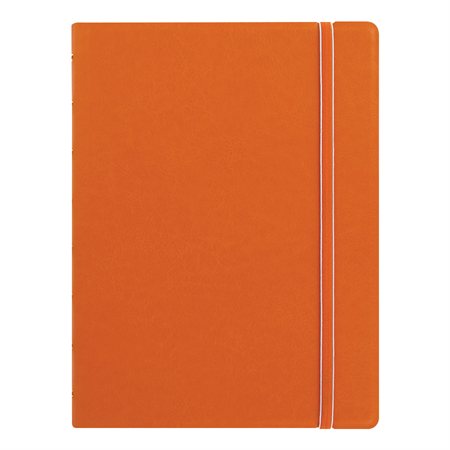 Filofax® Refillable Notebook - Folio size - 10-7/8 x 8-1/2 in - Orange