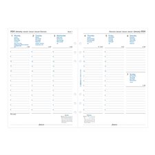 Refill for A5 Organizer (2027) 1 week on 2 pages