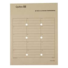Multi-Purpose Envelopes with Québec Logo 10 x 13" FB-C-1365-3
