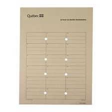 Multi-Purpose Envelopes with Québec Logo 12 x 16" FB-C-1370-3