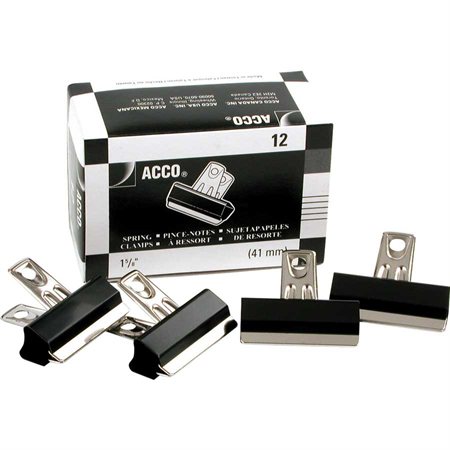 Bulldog Non-Magnetic Spring-Action Clips 2-3/4"
