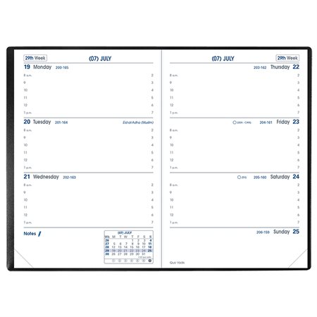 Agenda de poche hebdomadaire Sapa X (2026)