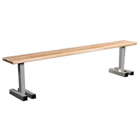 Banc de vestiaire Dessus érable Longeur de 60”
