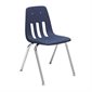 9000 Series 4-LEG Stack Chair Navy 18”