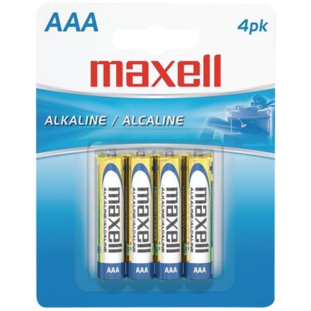 Maxell Alkaline Batteries