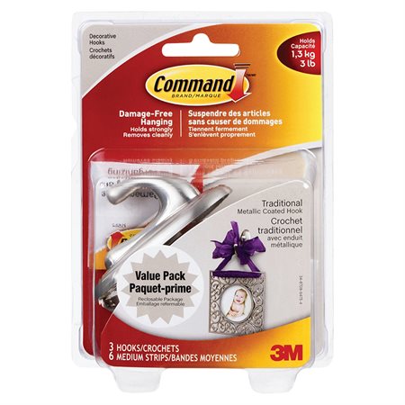 Command™ Decorative Hook