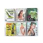 Présentoir mural pour brochures Clear2c™ 28-3/4 x 3 x 28-1/2 po H