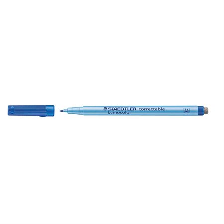 Marqueur effaçable Lumocolor® Pointe moyenne 1,0 mm - Bleu