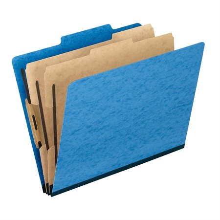 Chemise de classement Pressguard® Format lettre bleu
