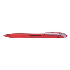 Stylos à bille rétractable BeGreen Rexgrip rouge