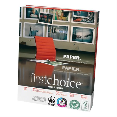 Papier à usages multiples First Choice® lettre