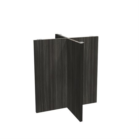 Innovations Cross Base Grey Dusk finish