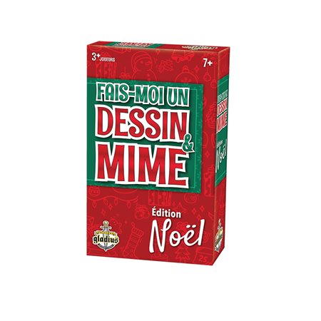 Jeu Fais-moi un Dessin & Mime - Édition Noël