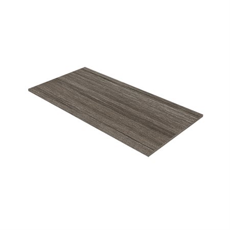 Plateau de mélamine pour base réglable en hauteur 30 x 60 po. acajou absolu
