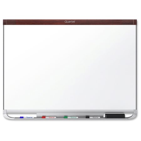 Prestige 2 Mahogany Magnetic Total Erase Board