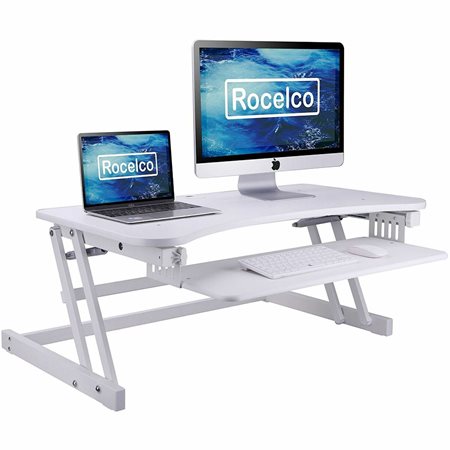Rehausseur de bureau assis-debout réglable en hauteur