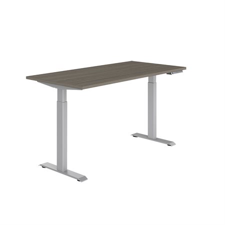 Table réglable Ionic 60 x 30 po. acajou