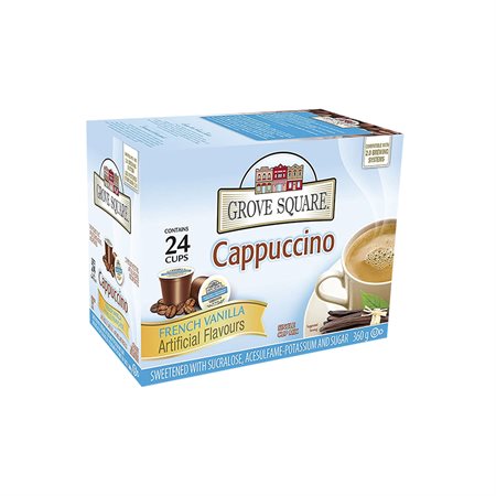 Dosettes de café Grove Square® Cappuccino Vanille française