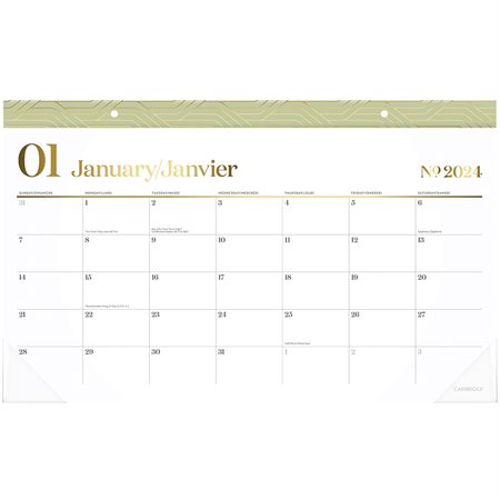 Calendrier sous-main passion (2026)