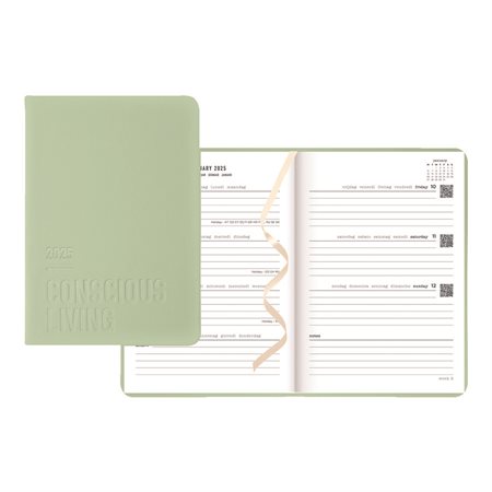 Conscious Weekly Planner (2027) sage