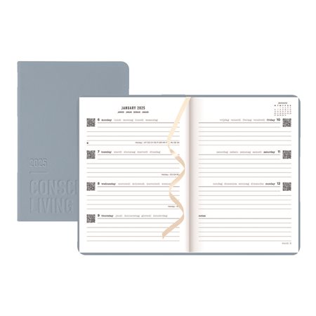 Conscious Weekly Planner (2027) ocean