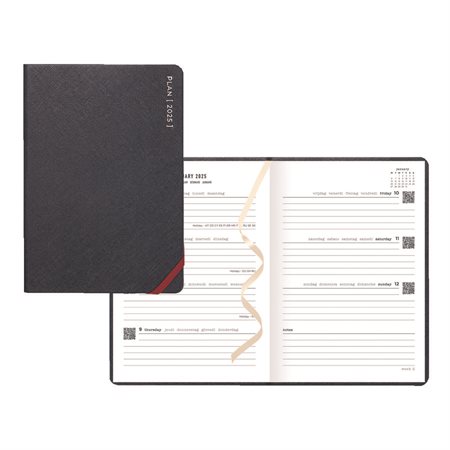 Serene Weekly/Monthly Planner (2027) midnight blue
