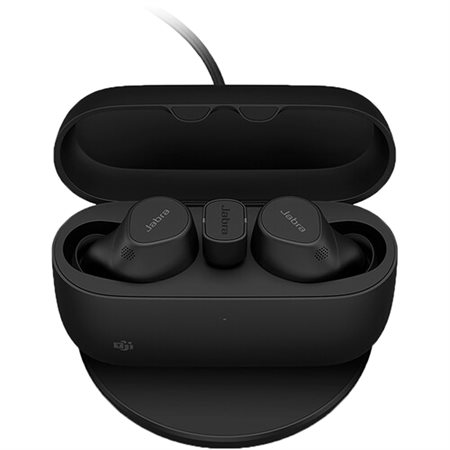 Evolve2 Buds USB-C MS Earbuds with USB-C Bluetooth Dongle and Wireless Charging Pad