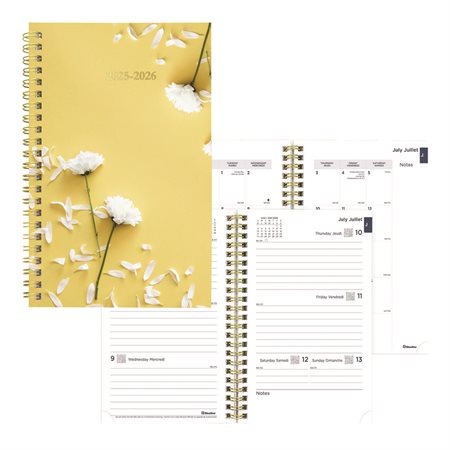 Botanical  Yellow Weekly Planner
